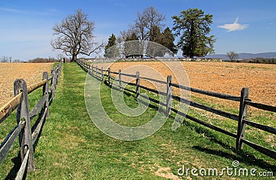 Trail Leads to the Mumma Cemetery Editorial Stock Photo